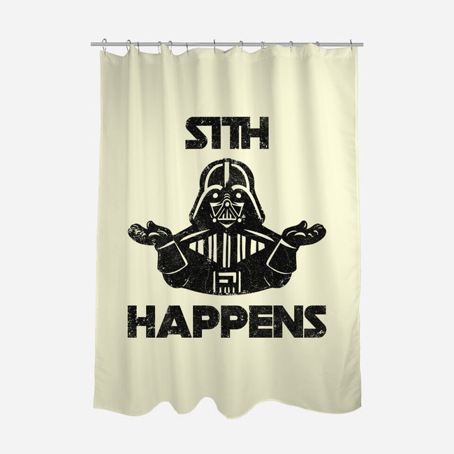 Sith Happens-None-Polyester-Shower Curtain-zachterrelldraws