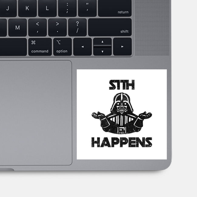 Sith Happens-None-Glossy-Sticker-zachterrelldraws