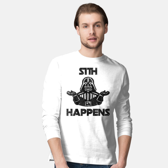 Sith Happens-Mens-Long Sleeved-Tee-zachterrelldraws