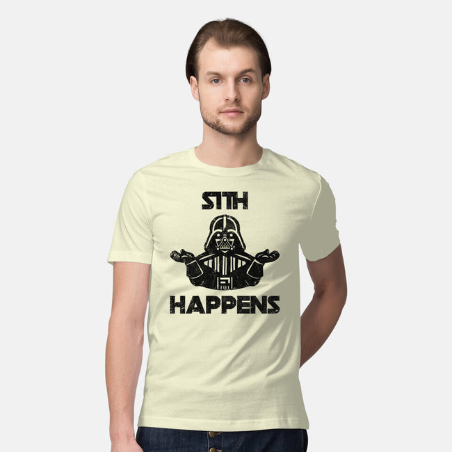 Sith Happens-Mens-Premium-Tee-zachterrelldraws