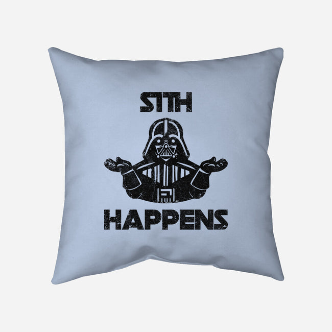 Sith Happens-None-Non-Removable Cover w Insert-Throw Pillow-zachterrelldraws