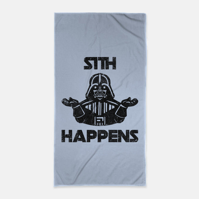 Sith Happens-None-Beach-Towel-zachterrelldraws