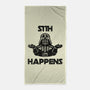 Sith Happens-None-Beach-Towel-zachterrelldraws