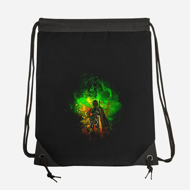 Mandalore Art-None-Drawstring-Bag-Donnie