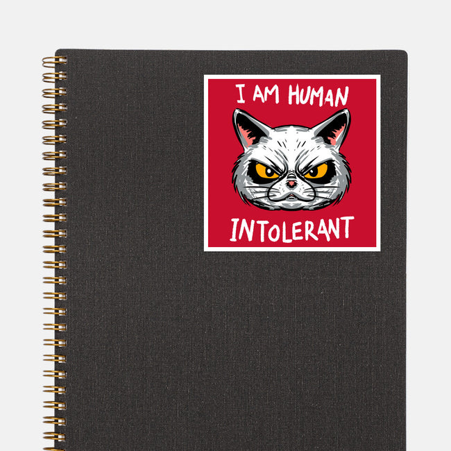 Human Intolerant-None-Glossy-Sticker-kharmazero