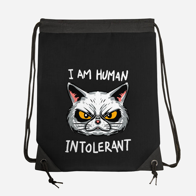 Human Intolerant-None-Drawstring-Bag-kharmazero