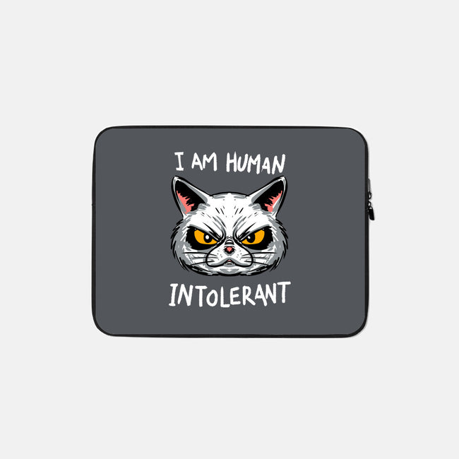 Human Intolerant-None-Zippered-Laptop Sleeve-kharmazero