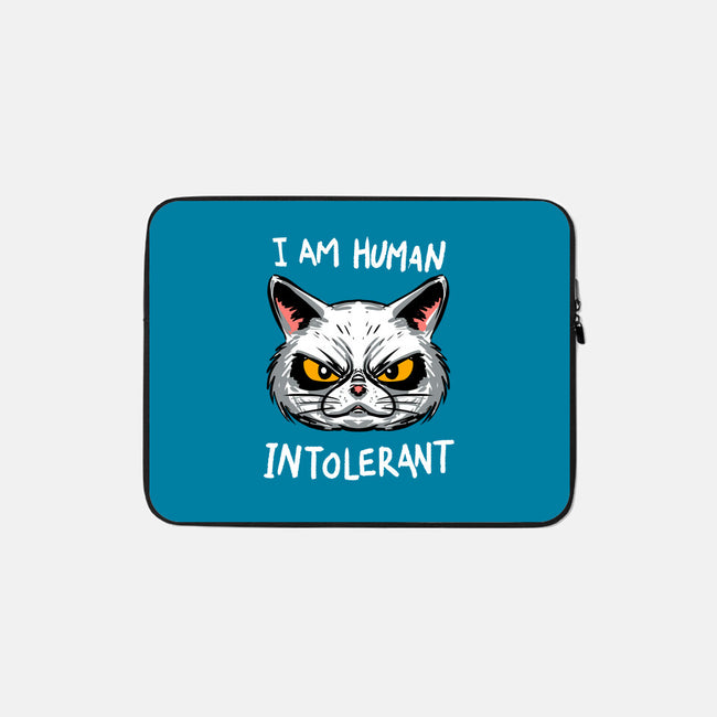 Human Intolerant-None-Zippered-Laptop Sleeve-kharmazero