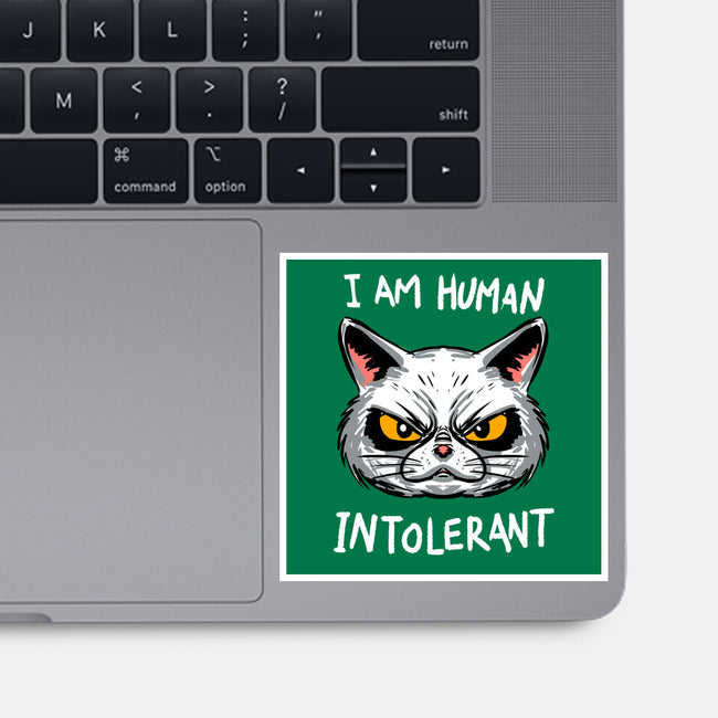 Human Intolerant-None-Glossy-Sticker-kharmazero