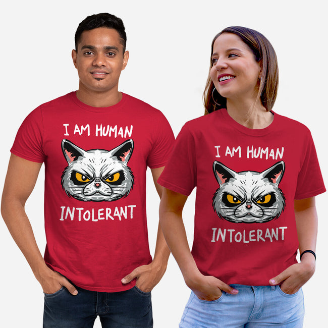 Human Intolerant-Unisex-Basic-Tee-kharmazero