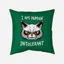 Human Intolerant-None-Removable Cover w Insert-Throw Pillow-kharmazero