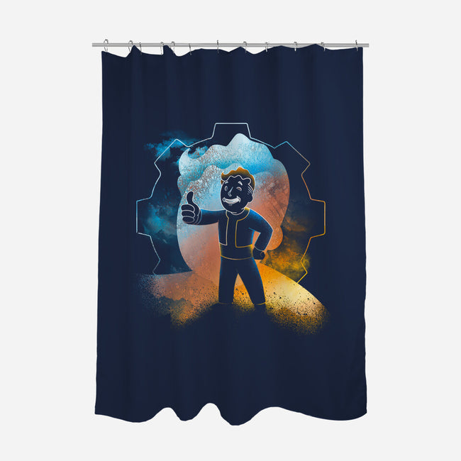 Rule Of The Thumb-None-Polyester-Shower Curtain-Donnie