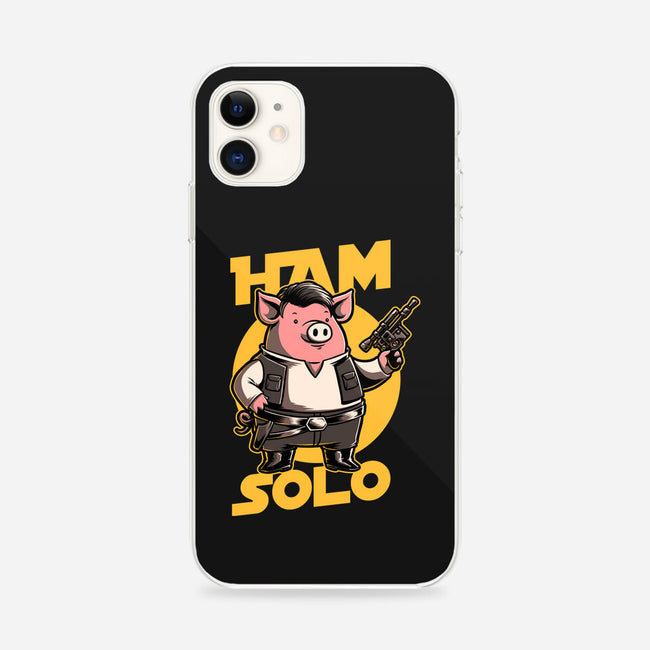 Space Captain Pig Smuggler-iPhone-Snap-Phone Case-Studio Mootant