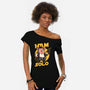 Space Captain Pig Smuggler-Womens-Off Shoulder-Tee-Studio Mootant