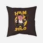 Space Captain Pig Smuggler-None-Removable Cover-Throw Pillow-Studio Mootant