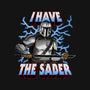 The Dark Saber-None-Non-Removable Cover w Insert-Throw Pillow-joerawks