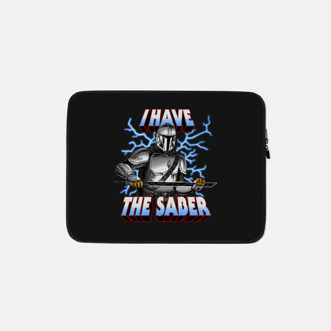 The Dark Saber-None-Zippered-Laptop Sleeve-joerawks