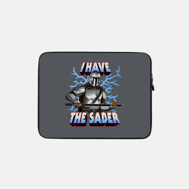 The Dark Saber-None-Zippered-Laptop Sleeve-joerawks