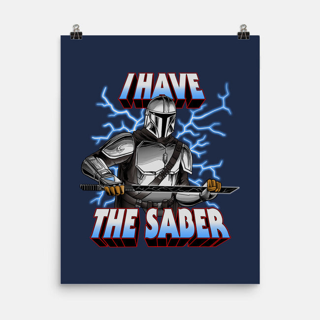 The Dark Saber-None-Matte-Poster-joerawks