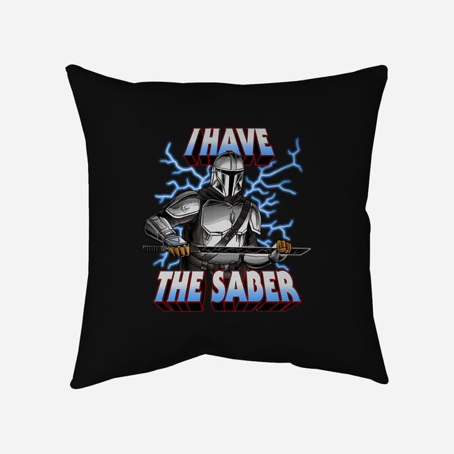 The Dark Saber-None-Non-Removable Cover w Insert-Throw Pillow-joerawks