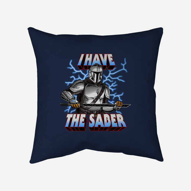 The Dark Saber-None-Non-Removable Cover w Insert-Throw Pillow-joerawks