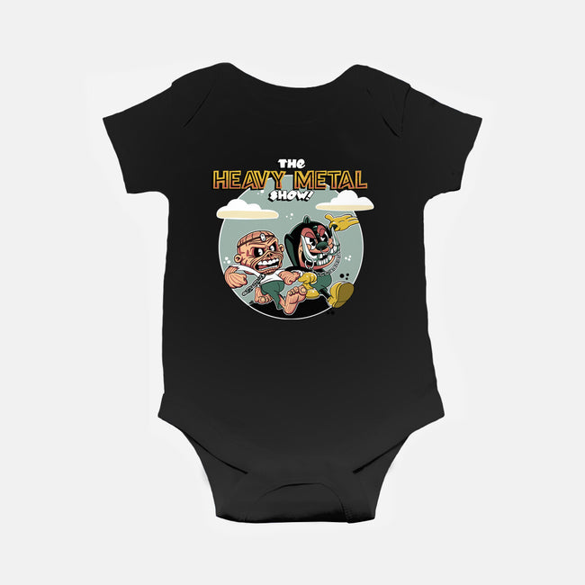 The Heavy Metal Show-Baby-Basic-Onesie-Roni Nucleart