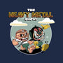 The Heavy Metal Show-None-Removable Cover-Throw Pillow-Roni Nucleart
