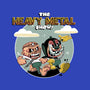 The Heavy Metal Show-None-Removable Cover w Insert-Throw Pillow-Roni Nucleart