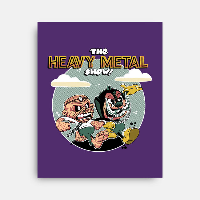 The Heavy Metal Show-None-Stretched-Canvas-Roni Nucleart