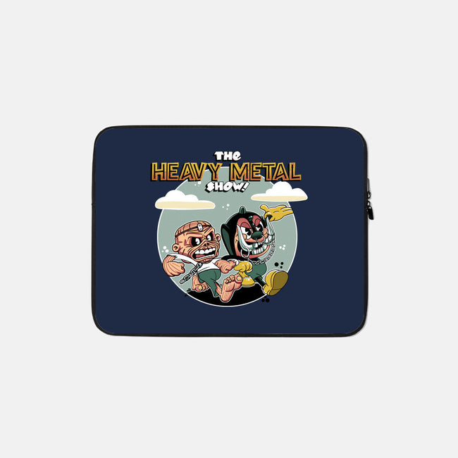 The Heavy Metal Show-None-Zippered-Laptop Sleeve-Roni Nucleart
