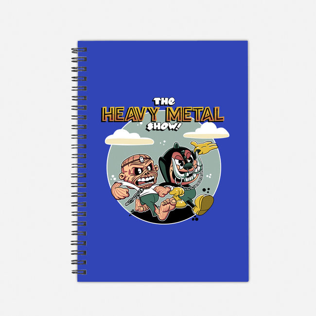 The Heavy Metal Show-None-Dot Grid-Notebook-Roni Nucleart