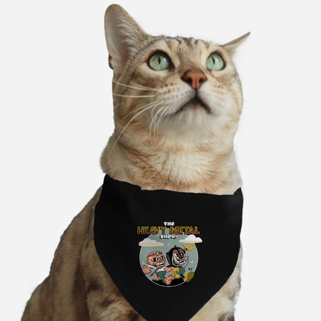 The Heavy Metal Show-Cat-Adjustable-Pet Collar-Roni Nucleart