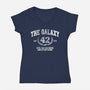 The Galaxy-Womens-V-Neck-Tee-ACraigL