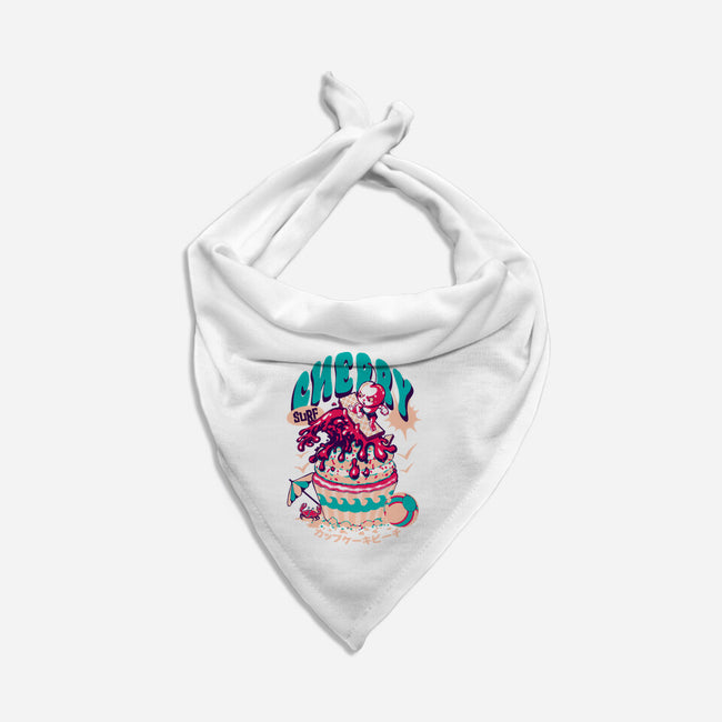 Cherry Surf-Dog-Bandana-Pet Collar-Estudio Horta