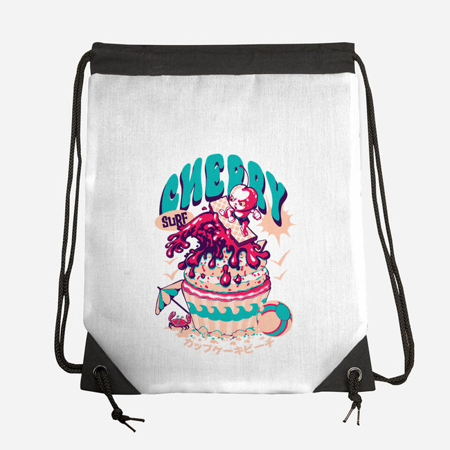 Cherry Surf-None-Drawstring-Bag-Estudio Horta