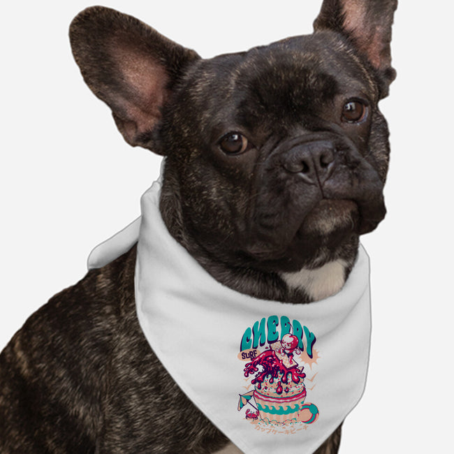 Cherry Surf-Dog-Bandana-Pet Collar-Estudio Horta