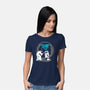 Droid Error-Womens-Basic-Tee-dwarmuth