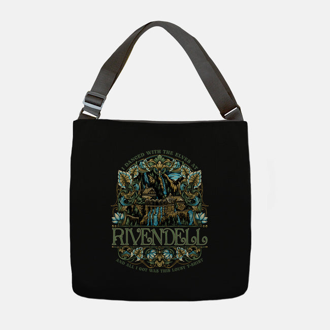 I Went To See The Elves-None-Adjustable Tote-Bag-glitchygorilla