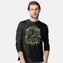 I Went To See The Elves-Mens-Long Sleeved-Tee-glitchygorilla