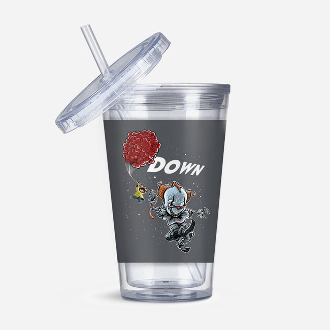 Down-None-Acrylic Tumbler-Drinkware-zascanauta