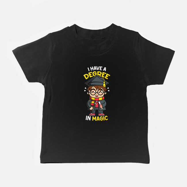 Degree In Magic-Baby-Basic-Tee-krisren28