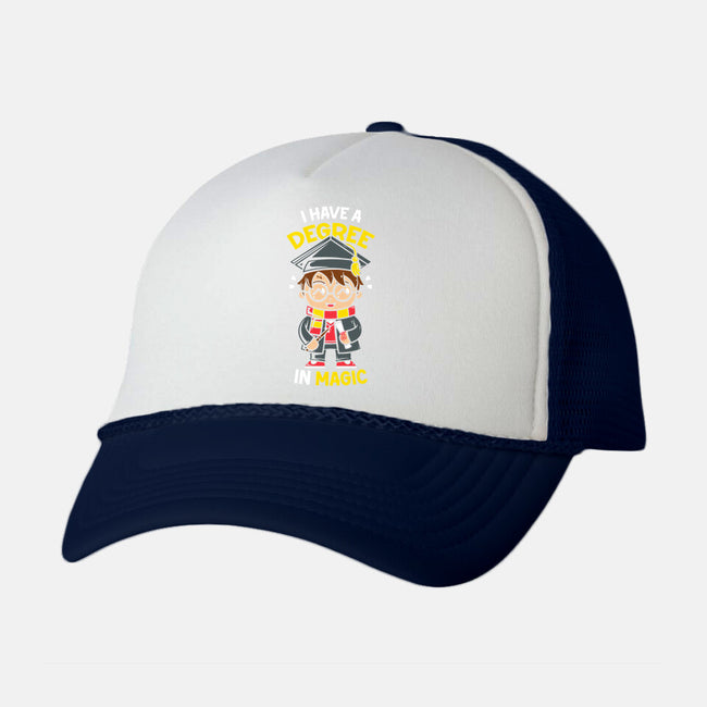 Degree In Magic-Unisex-Trucker-Hat-krisren28