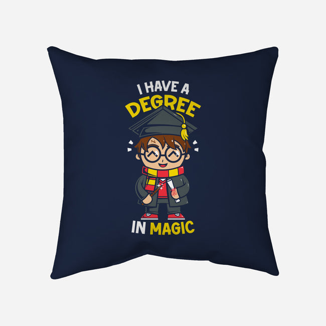 Degree In Magic-None-Non-Removable Cover w Insert-Throw Pillow-krisren28