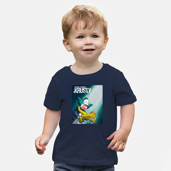 The Clown 2-Baby-Basic-Tee-trheewood