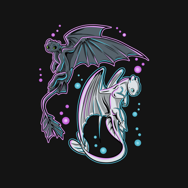 Couple Of Dragons-Womens-Basic-Tee-nickzzarto