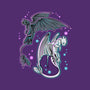 Couple Of Dragons-Womens-Fitted-Tee-nickzzarto