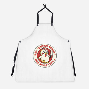 Say Guess What One More Time-Unisex-Kitchen-Apron-tobefonseca