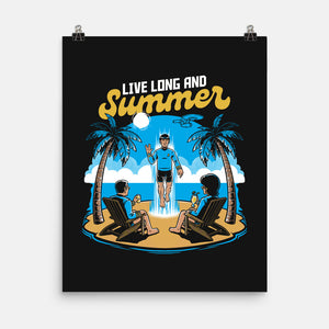 Scifi Summer Trekkie-None-Matte-Poster-Studio Mootant