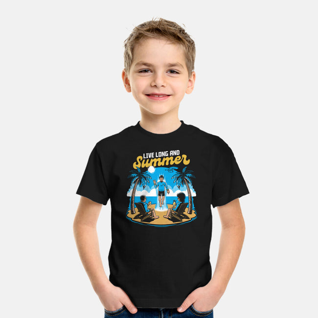 Scifi Summer Trekkie-Youth-Basic-Tee-Studio Mootant