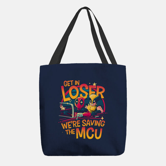 Saving The MCU-None-Basic Tote-Bag-teesgeex